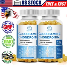 Glucosamine Chondroitin Turmeric&MSM-Triple Strength Joint Support Free Ship