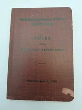 Delaware, Lackawanna, & Western Railroad Company Operating Rules Book 1952