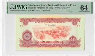 Vietnam 50 Dong 1968 P R8 PMG 64