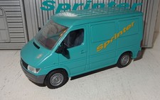 NZG Mercedes Benz Sprinter Kastenwagen grün/türkis Werbemodell 1:43 OVP (1_5_56)