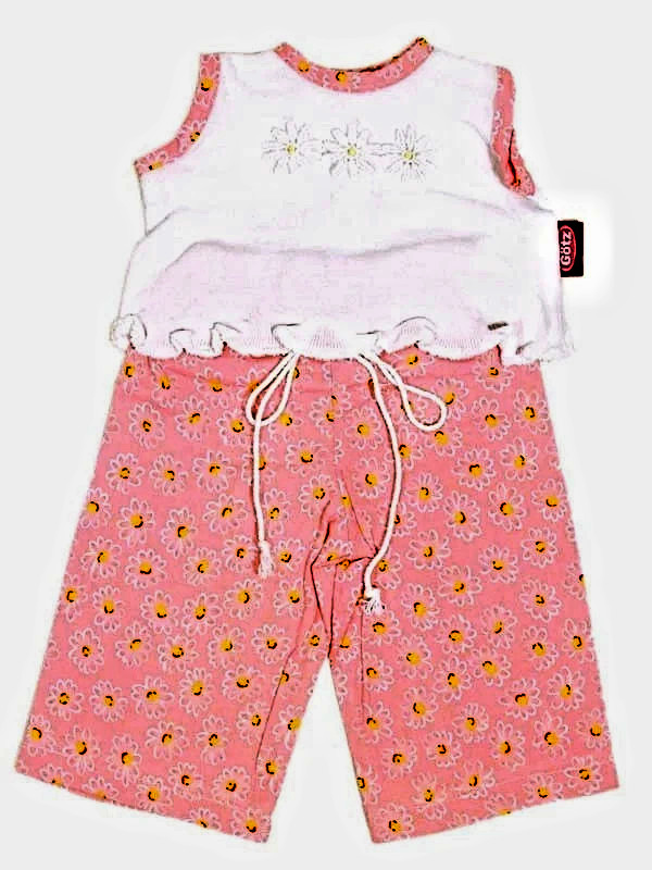 American Girl or Gotz Daisy & Pink Pajamas will Fit 18" Girl Dolls