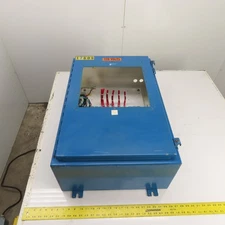 Hoffman A302010LP 30" x 20" x 10" Electrical Enclosure W/ Backplate Type 12, 13