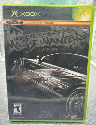 Need for Speed Most Wanted Black Edition Xbox 2005 CIB 2 Discs - Tested