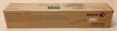Xerox Phaser 7800 Black High Capacity Toner 106R01569