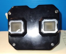 VINTAGE VIEW MASTER VIEWER  REELS IN BAKELITE STORAGE BOX