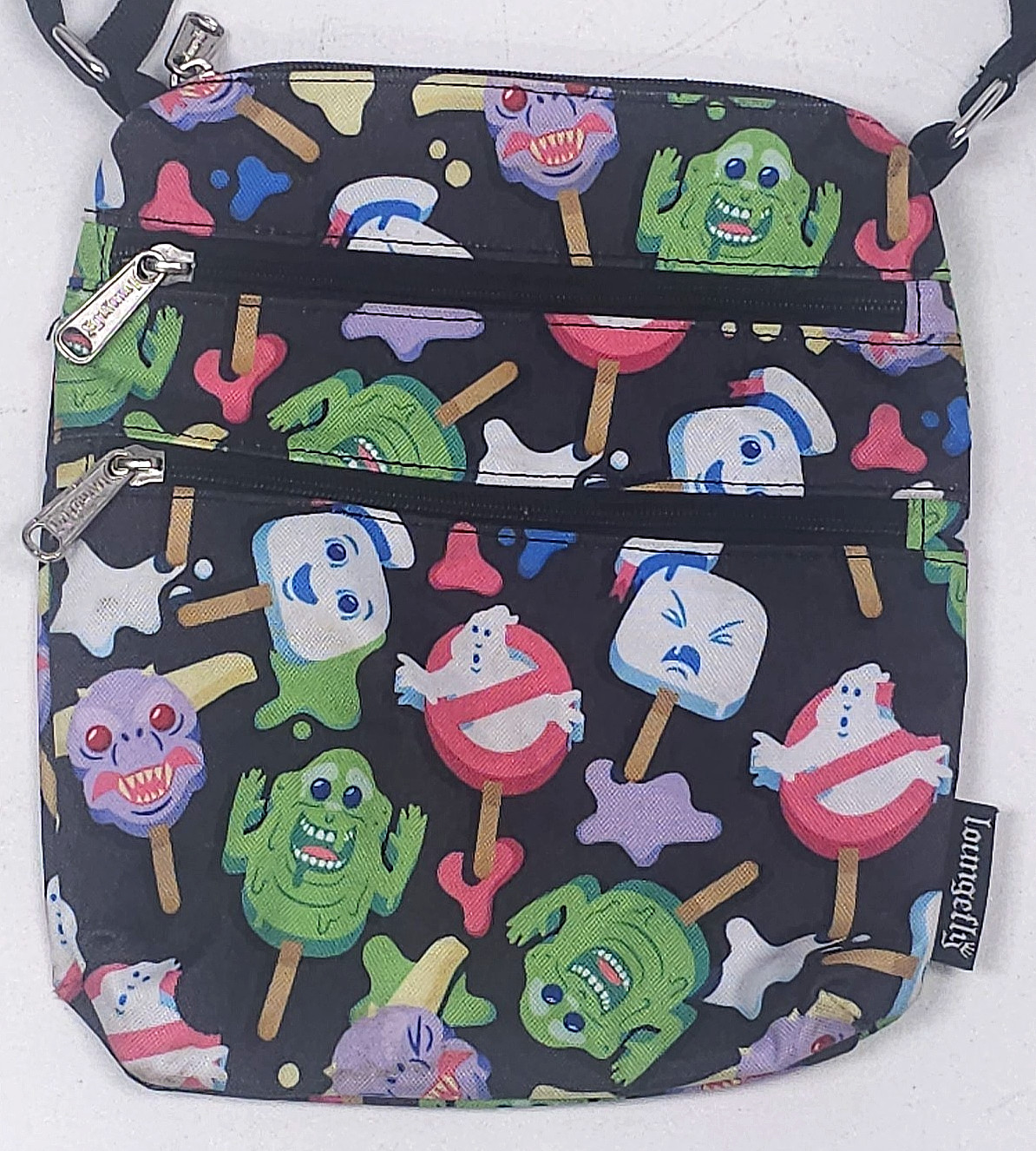 Loungefly Ghostbusters Ghost Crossbody Shoulder B… - image 2