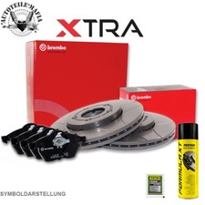 Brembo Bremsensatz + Reiniger Sport Xtra VORNE Ø 308mm Opel Astra H Corsa E Meri