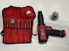 Mac Tools Mph1911k Long Barrel Air Hammer 5-piece Chisel Kit 2400bpm- Pre-owned Mac Tools Mph1911k Long Barrel Air Hammer 5-piece Chisel Kit 2400bpm- Pre-owned