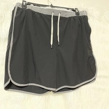 Mens Sonoma goods for life scallop swim trunks shorts size L New