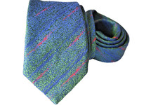 PINK MEN'S TIE GREEN/STRIPED WIDTH: 3.25" LENGTH: 59"