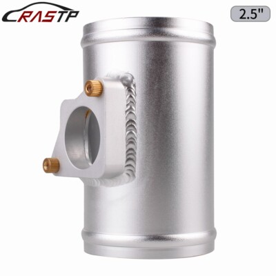 2.5''/63mm MAF Mass Air Flow Sensor Mount Adapter Tube For Subaru/Suzuki