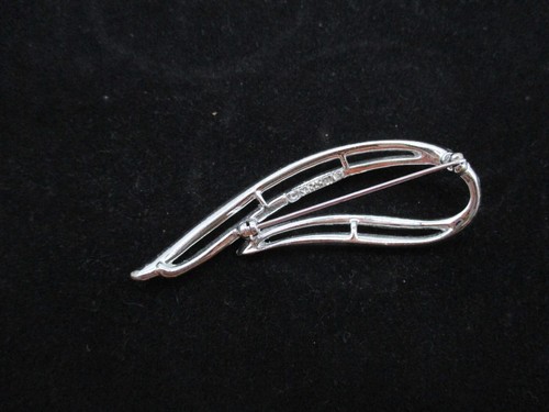 Vintage Sarah Coventry Signed Silver Tone Brooch Pin - Picture 4 of 9