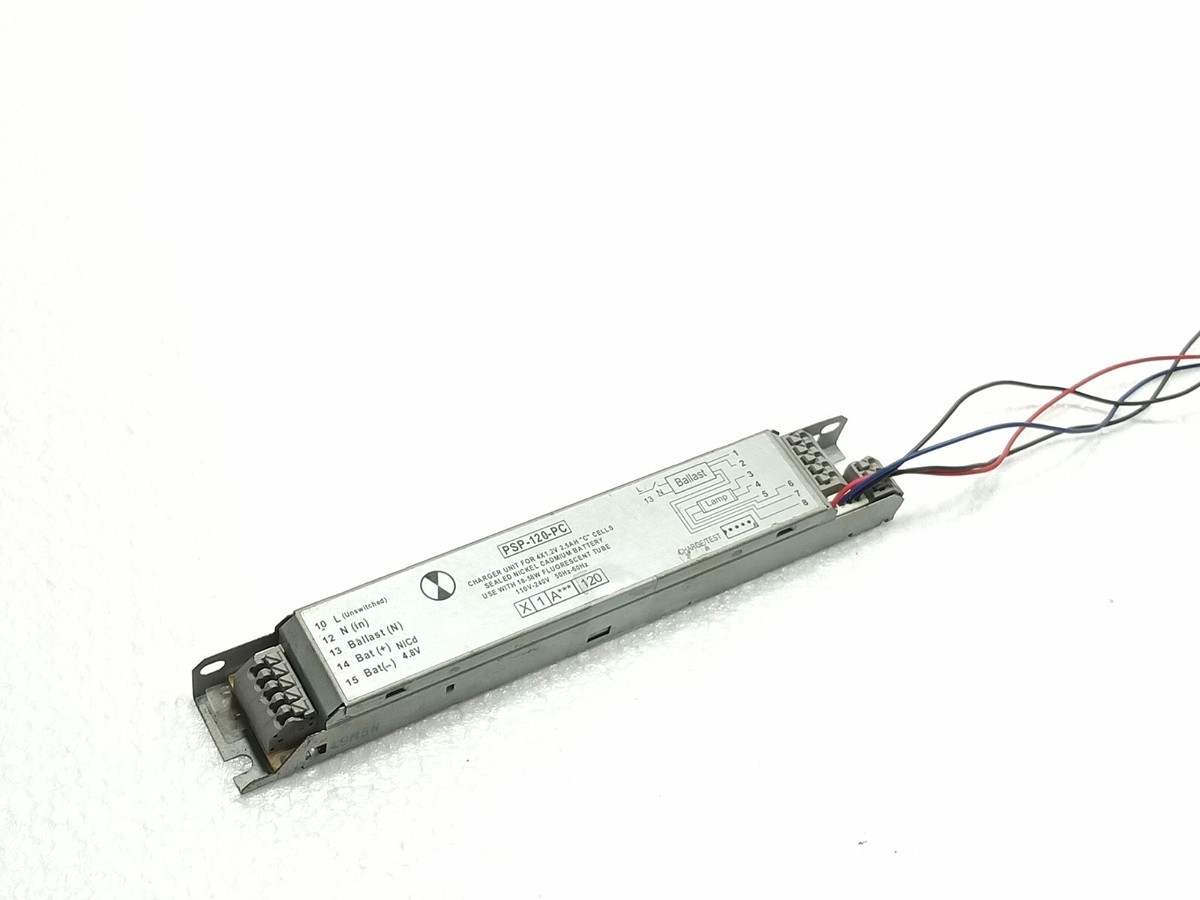 PSP-120-PC CHARGER UNIT FOR 4X1.2V 2.5AH 