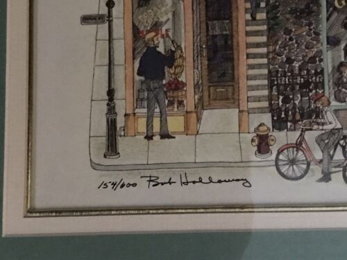 SIGNED NUMBERED BOB HOLLOWAY ARTWORK Framed Signed & Numbered Print # 154 / 600 - Picture 2 of 8