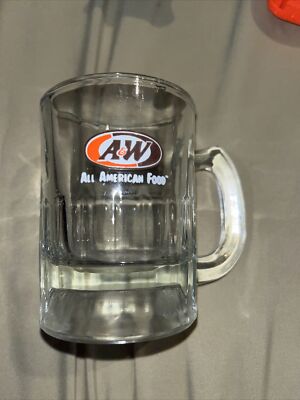 Mini A&W Root Beer Mug 3 1/4'' Tall Very Nice Piece