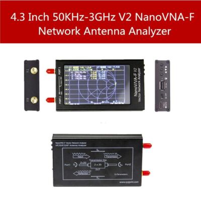 Nanovna-F V2 Vector Network Analyzer 50Khz-3Ghz Antenna Analyzer