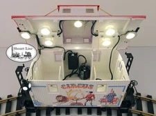 7 Warm White LED wired lighting set; 5 Opal Fixtures, 2 Snap in coach LEDs NEW