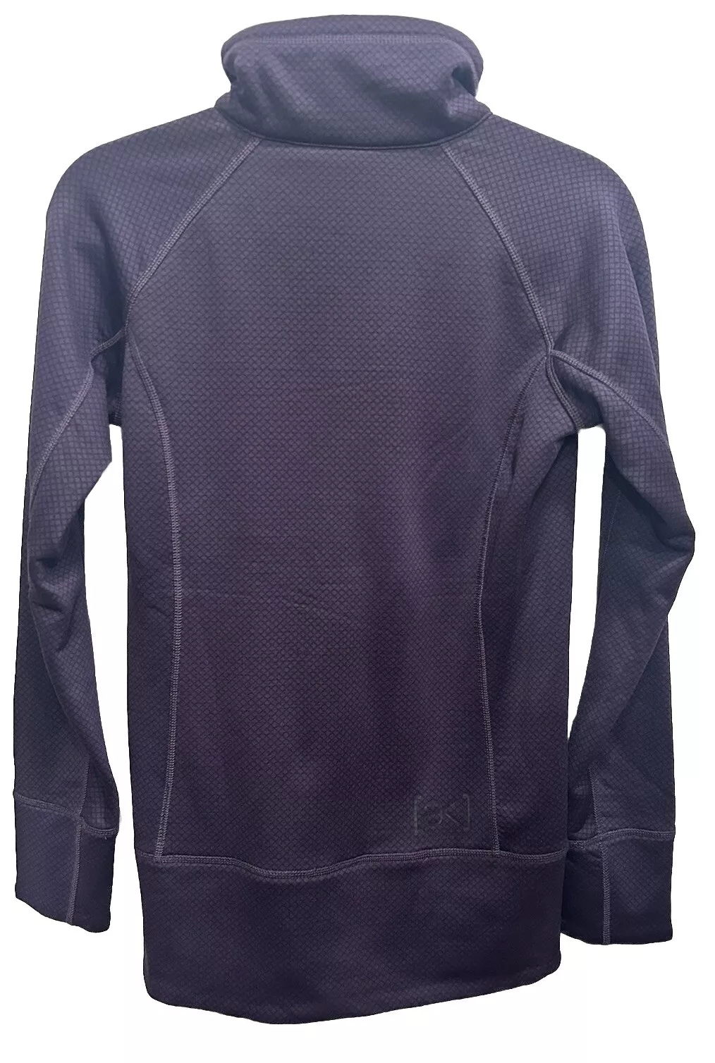 burton ak medium long sleeve pullover half zip polartec 