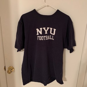 nyu football shirt