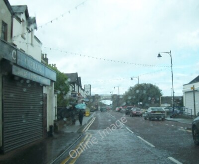 Photo 6x4 A rain-soaked Carnlough  c2011