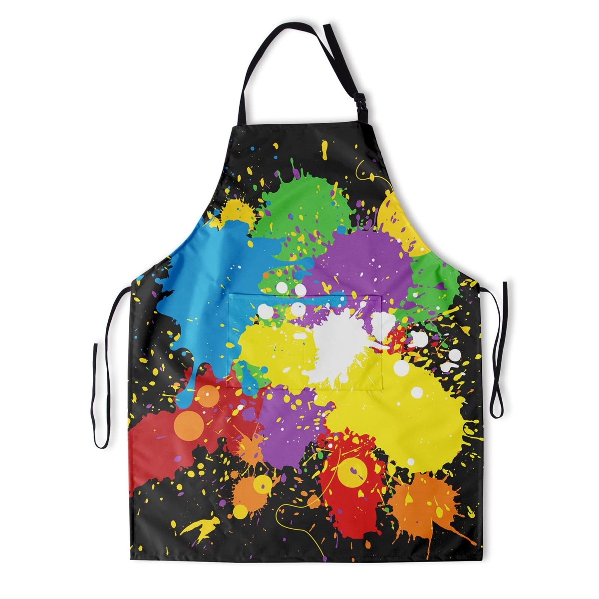 atmos × COOK HANDMADE PAINT APRON MULTI Artist Apron with 2 Pockets Waterproof Painter Apron with