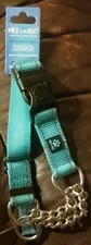 Max  Neo Chain Martingale Collar Medium 14  -17  Teal D19