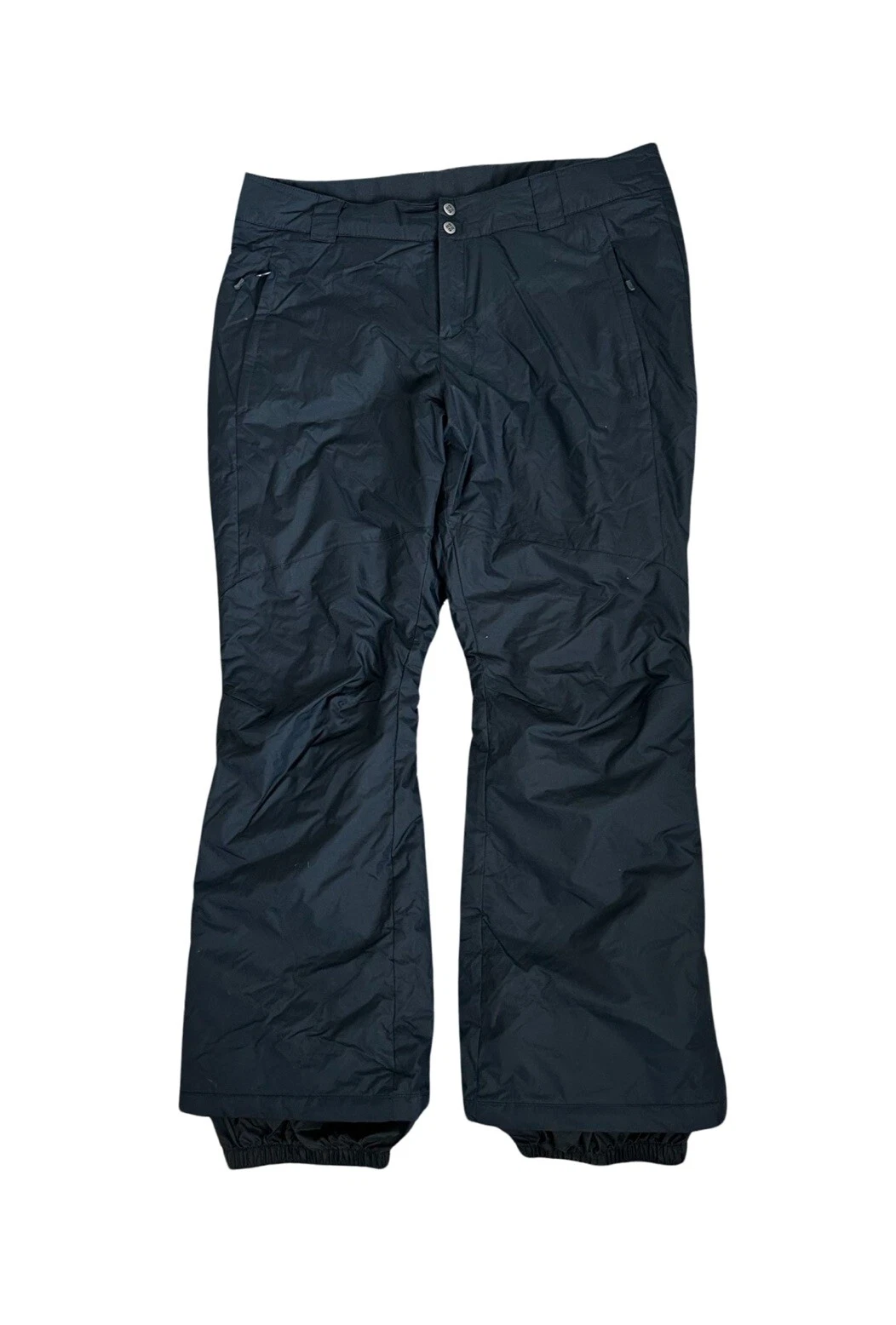 Columbia Omni-Tech Waterproof Breathable Rain Snow Pants Black Adult Size XL