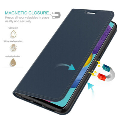 For Samsung Galaxy A12 A32 A21S A70 S20 Magnetic Leather Wallet Flip Case Cover