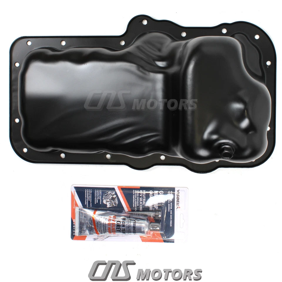 Engine Oil Pan & Gasket for 06-11 Dodge Dakota Durango Ram Jeep Mitsubishi 3.7L Foto 2 de 4