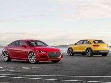 Cars 2014 audi tt sportback Desk Mat Stitched