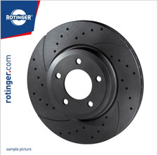 Dischi Freno FORATI e BAFATI Anteriori Fiat Grande Punto - Punto evo (199)