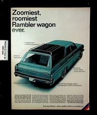 1965 American Motors Rambler Wagon '66 Classic 770 Vintage Print Ad 28008