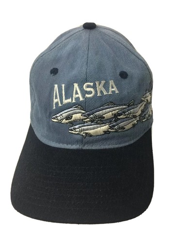 ALASKA BASEBALL CAP FISH 