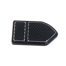 Large Black Brake Pedal Pad for Harley 86-23 FL Softail Fat Boy FLDE FLHC/S FLSL