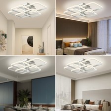 Modern XXL LED Ceiling Light Chandelier Light Living Dining Room Bedroom Lamp UK