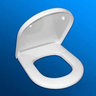 HAMBERGER WC-Sitz Tube SoftClose weiß mit Absenkautomatik für Villeroy & Boch Subway WC