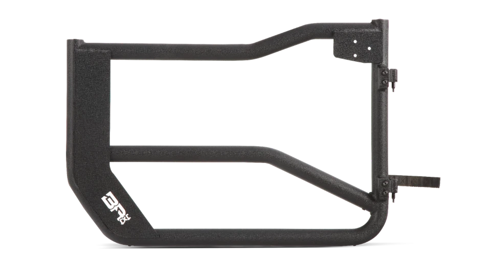 Body Armor Tube Doors For 2018-2025 Jeep Wrangler JL Gladiator JT - Front Pair - Image 3 of 3