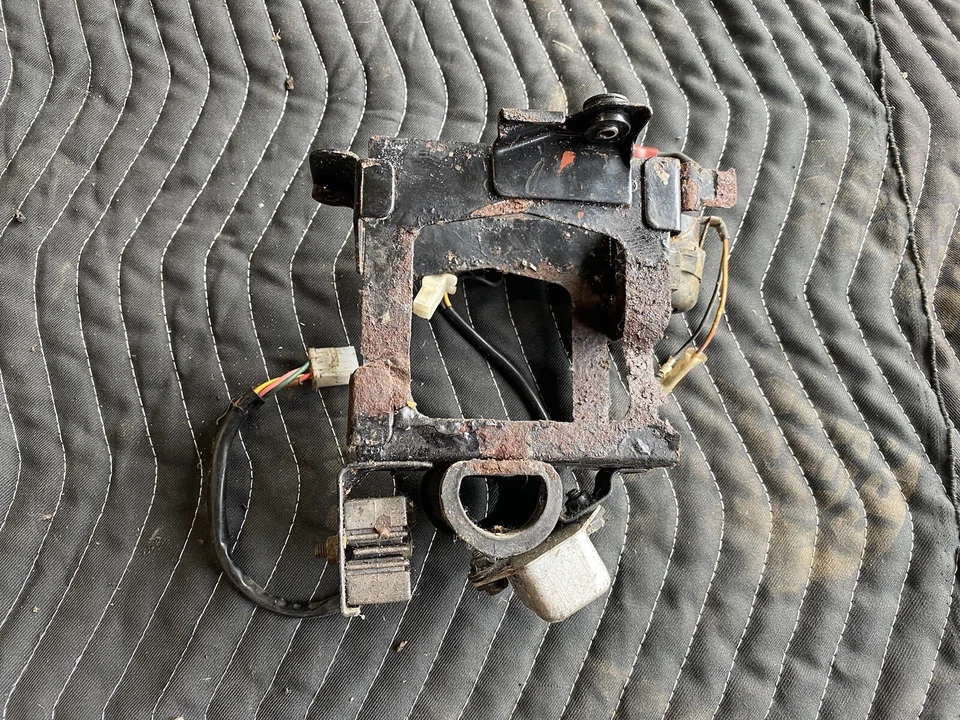 Honda CB360 CB360T 1974 caja de batería rectificador relé de arranque motocicleta #3009E Foto 3 de 4