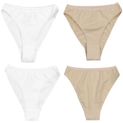 Dance Underwear Knickers Girls High Cut Ballet Briefs Pants Dancing Underpants