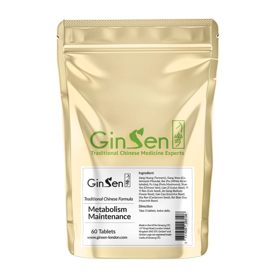 GINSEN™ Chinese Herbal Weight Management Metabolism Maintenance Pills