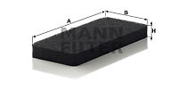 Mann-Filter CU 2101 Filter, Innenraumluft FÜR Renault Trucks Volvo