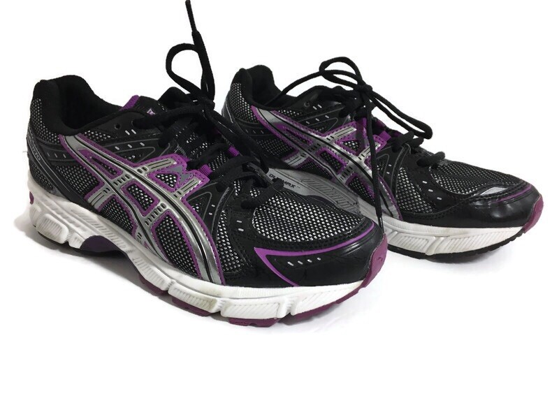 ASICS Women's GEL 1170 Duo Max T1P5N Running Shoes Size 7 Black/ Purple for sale online | eBay