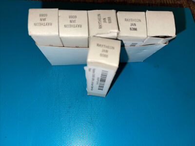 Vintage RAYTHEON JAN 6088 (6pcs)