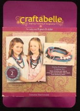 Craftabelle Knitty Kneckwear Creation Kit NEW Makes 2 Scarves