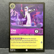 2023 DISNEY LORCANA THE FIRST CHAPTER YZMA 60/204 FOIL COMMON