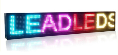 x Schild Wifi Tisch hell Schiebetisch Led programmierbar 100x20cm Rgb