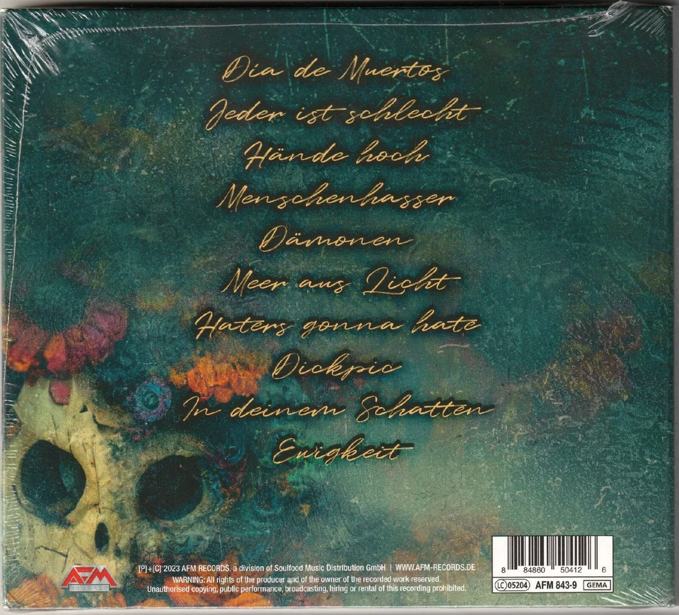CD Schattenmann - Dia De Muertos    2023   CD Digipak   NEU & OVP - Bild 2 von 2
