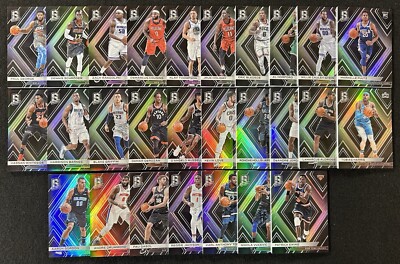 2017-18 Panini Spectra Silver Prizm LOT of 27 - Patrick Ewing Klay Thompson RARE