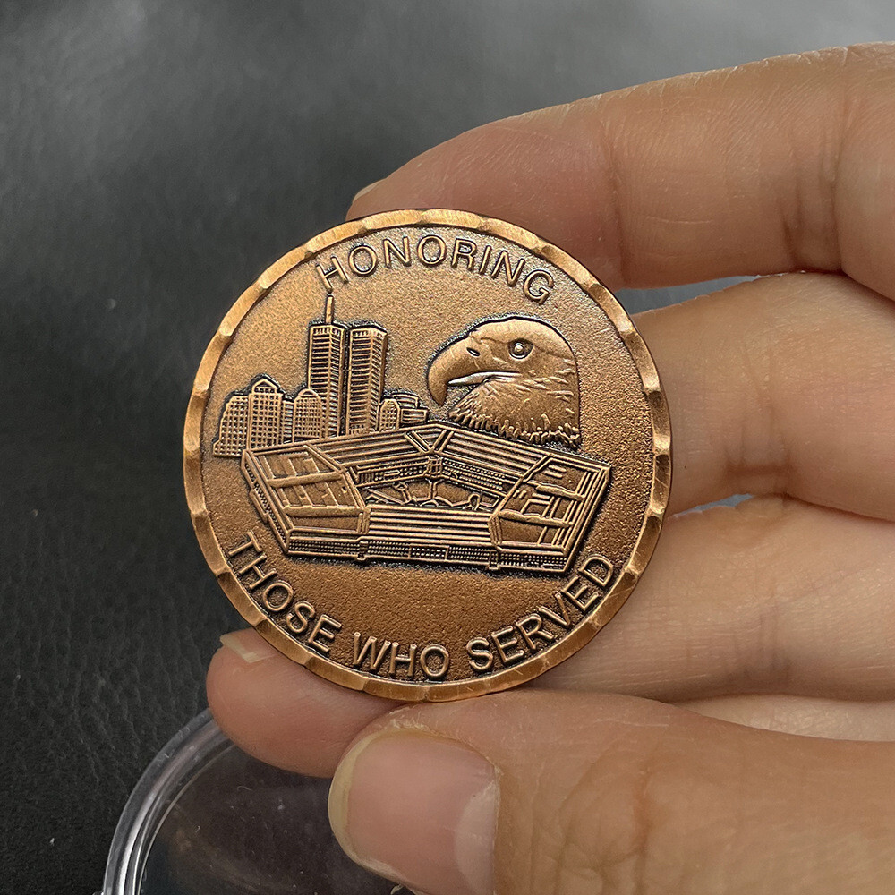 US Military Army Air Force American Eagle Commemorative Challenge Coin gift