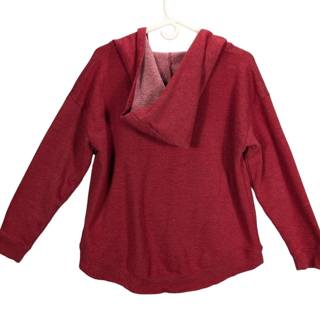 VETEMENTS Razorbacks Felpa con Cappuccio Donna Media Felpa Pullover Arkansas Hogs Rosso Sport